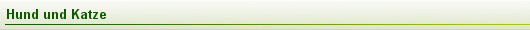 Hund und Katze